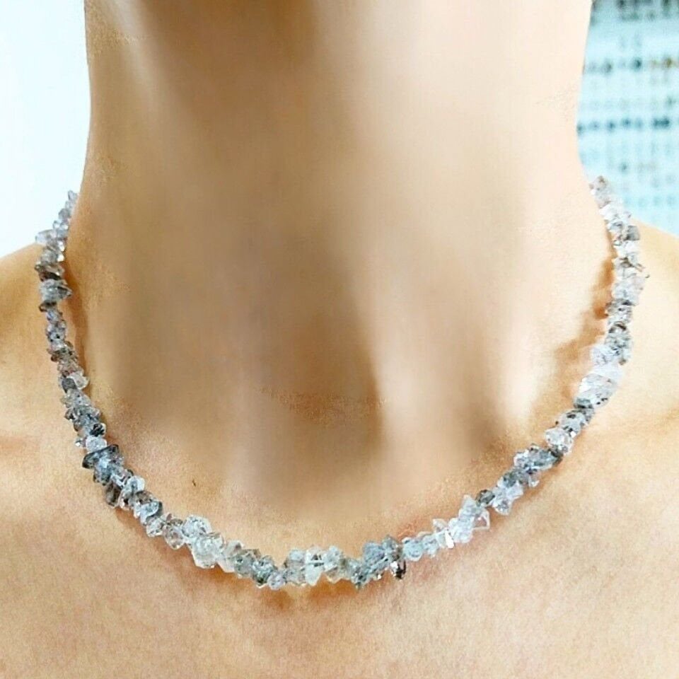 Herkimer Elması Doğal Taş Kolye – DKLY302