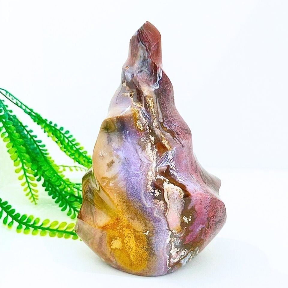 Ocean Jasper Doğal Taş Kütle