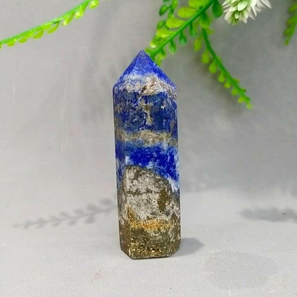 Lapis Lazuli Doğal Taş Kule 76 gr