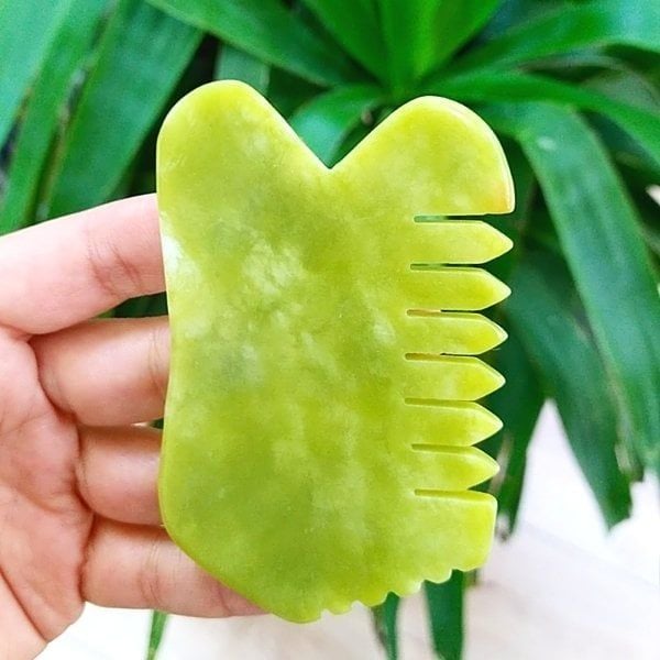 Yeşim Gua Sha Masaj Taşı