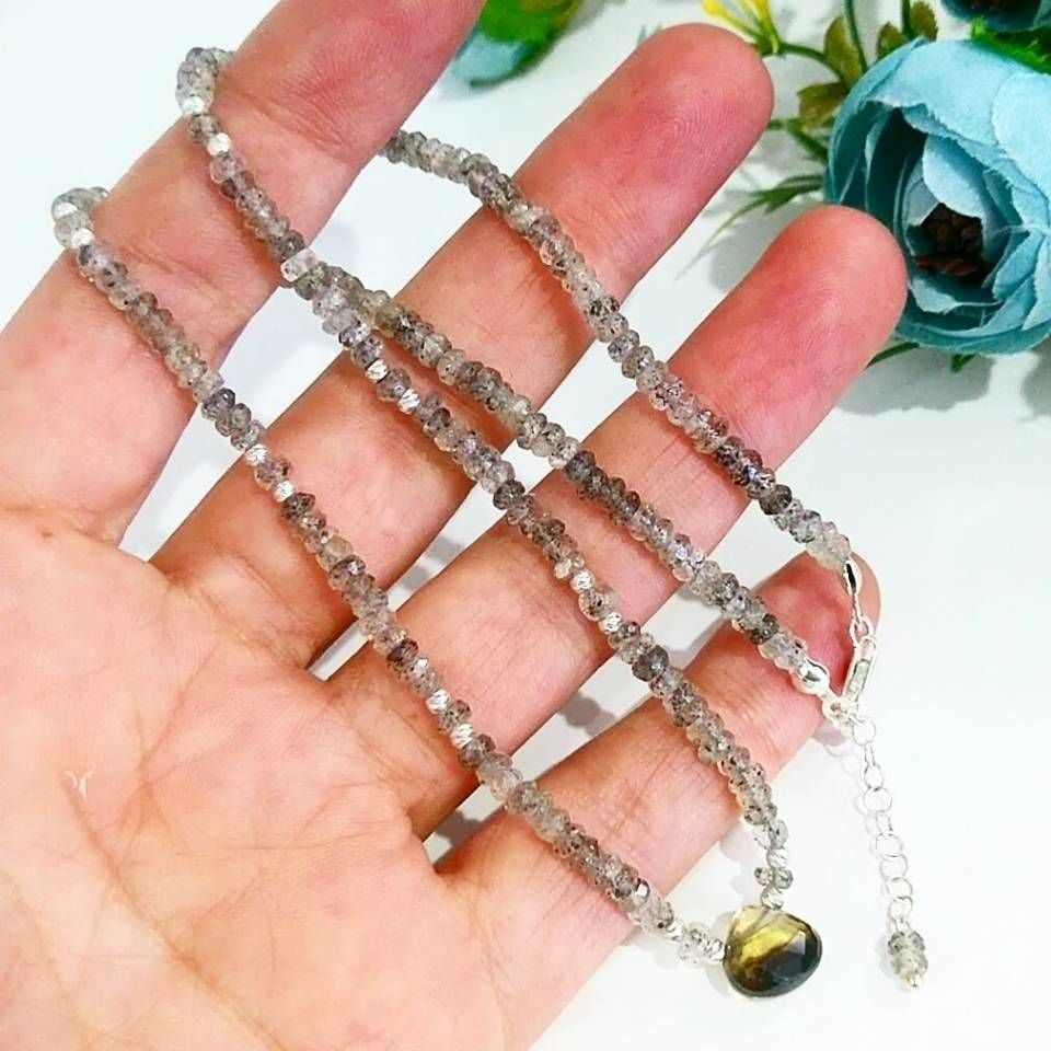 Herkimer Elması Özel Tasarım Kolye