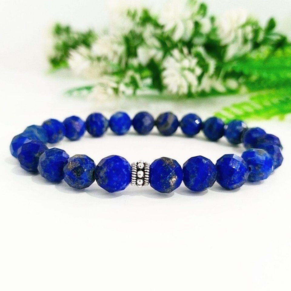 Lapis Lazuli Doğal Taş Bileklik - BLK881