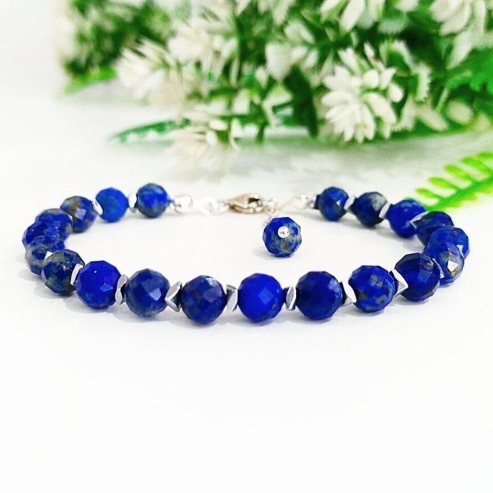 Lapis Lazuli Doğal Taş Bileklik - BLK883