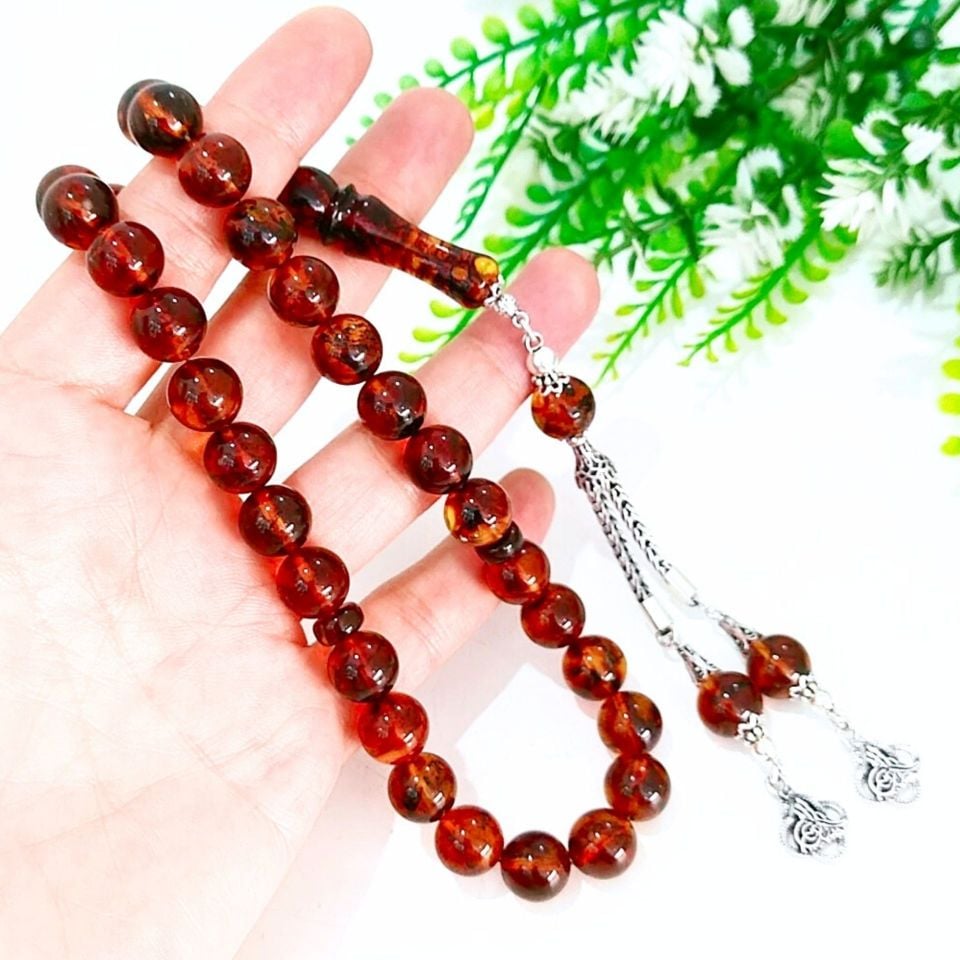 Damla Kehribar Tesbih 00387
