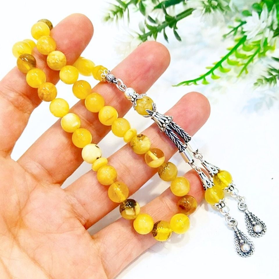 Damla Kehribar Tesbih 00394