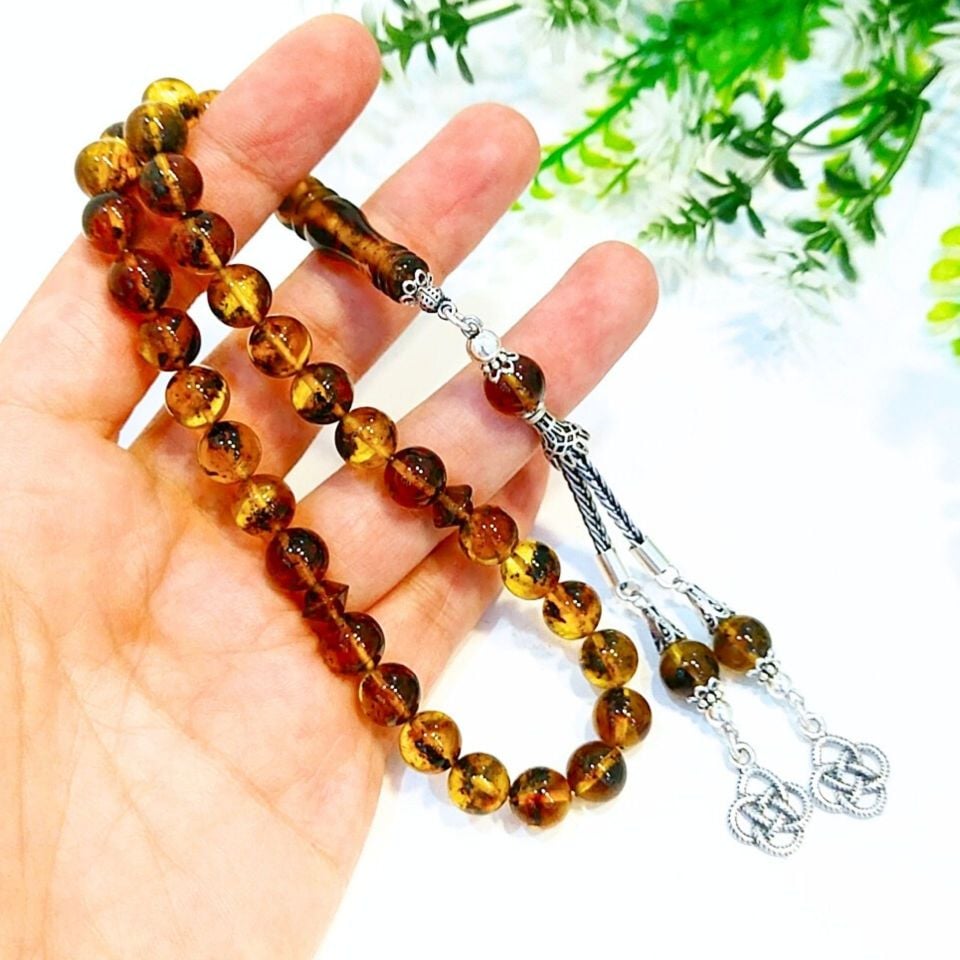 Damla Kehribar Tesbih 00396