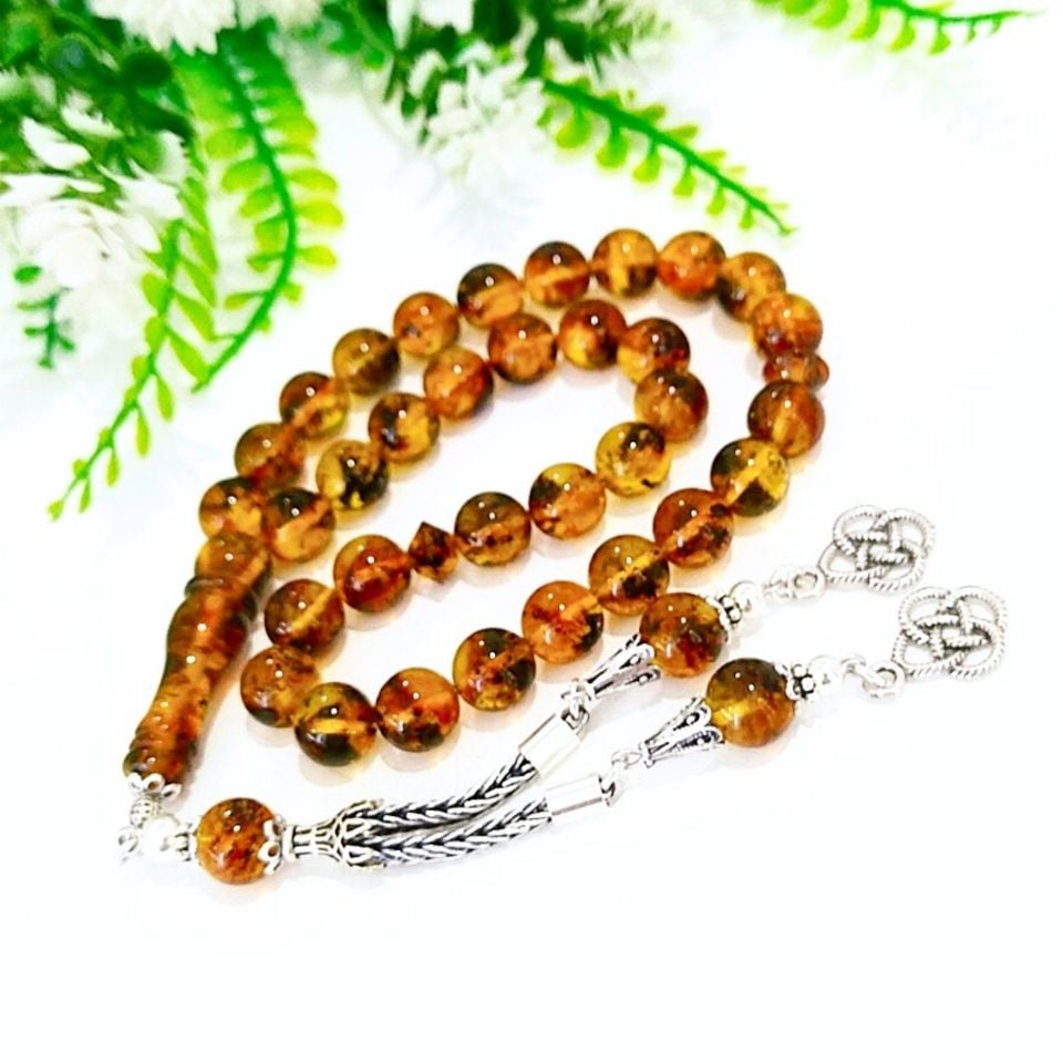 Damla Kehribar Tesbih 00396