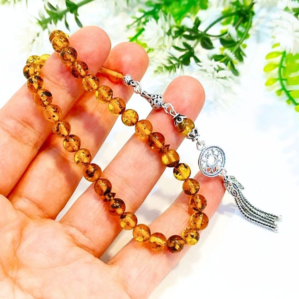 Damla Kehribar Tesbih 00397