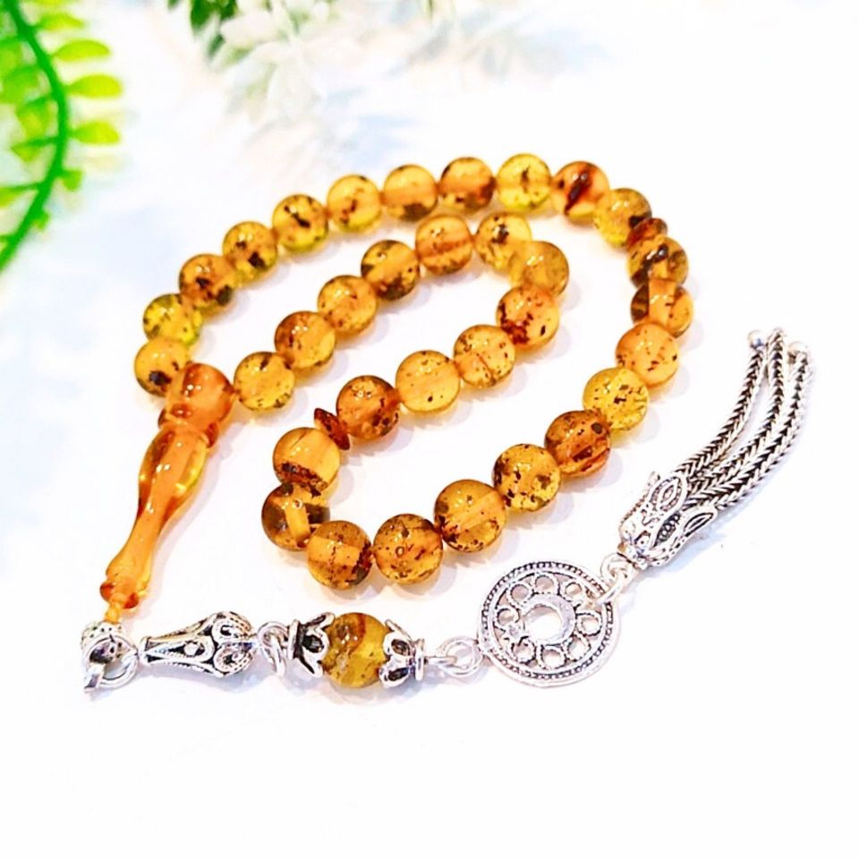 Damla Kehribar Tesbih 00397