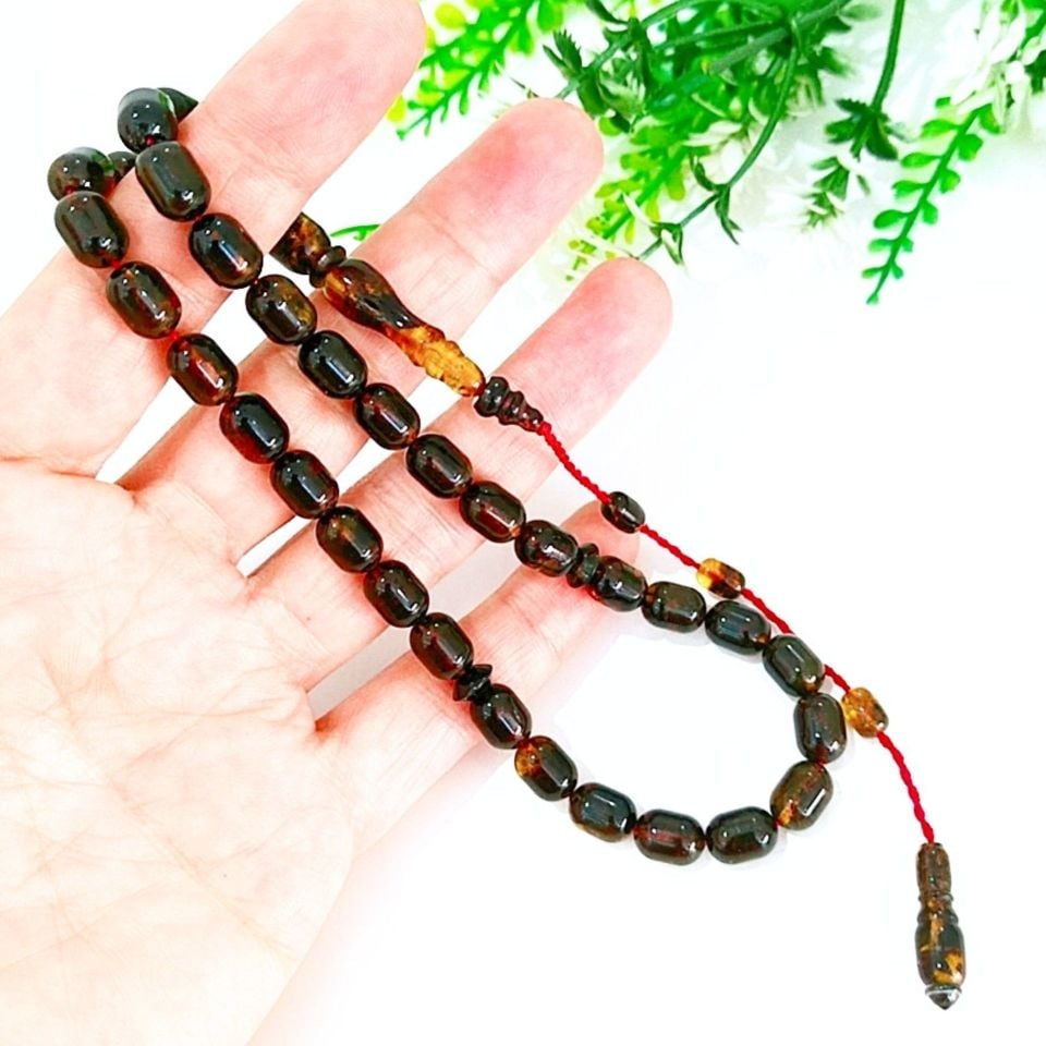 Damla Kehribar Tesbih 00438