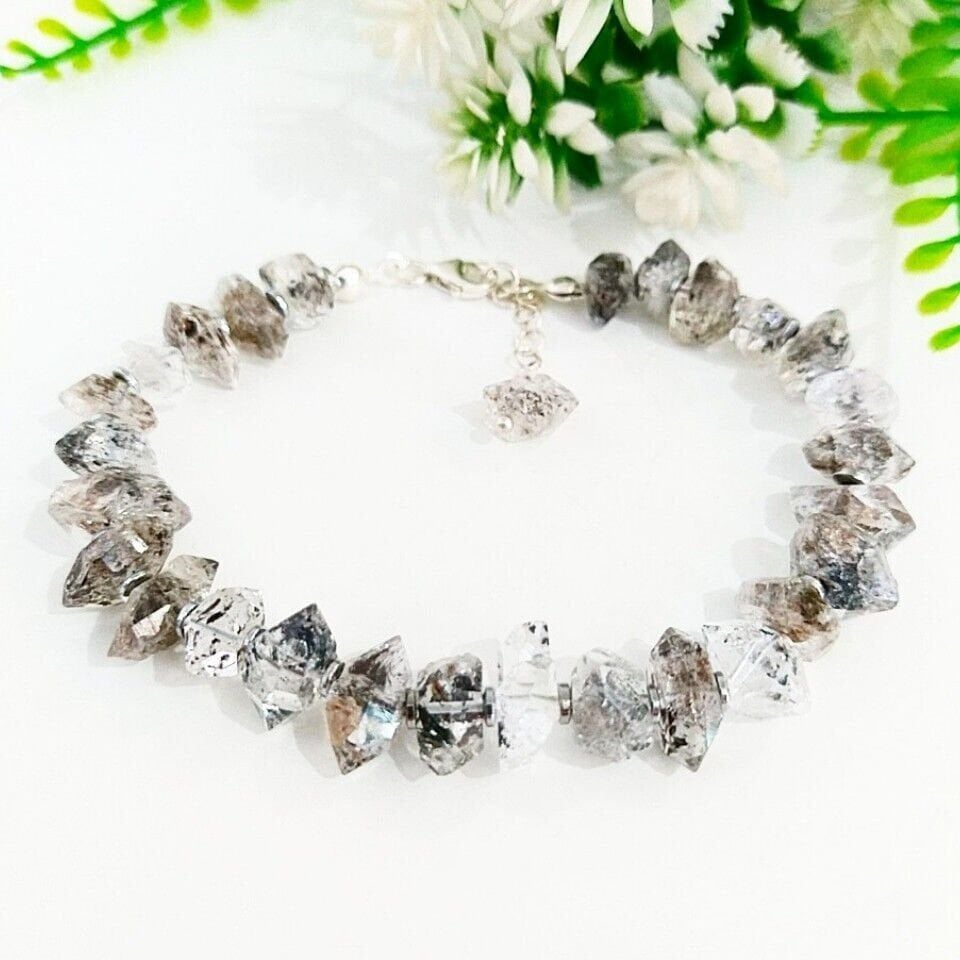 Herkimer Elması Doğal Taş Bileklik - BLK950