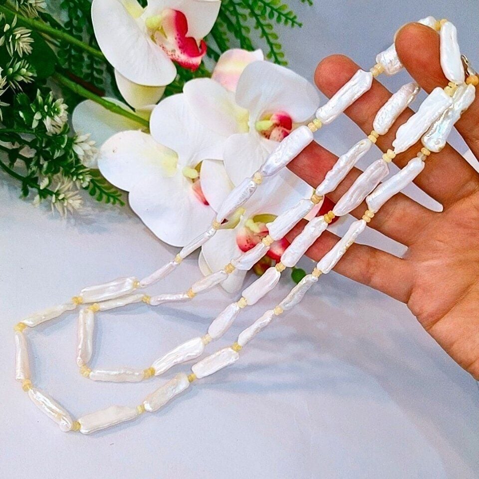 Barok İnci Özel Tasarım Kolye – DKLY307