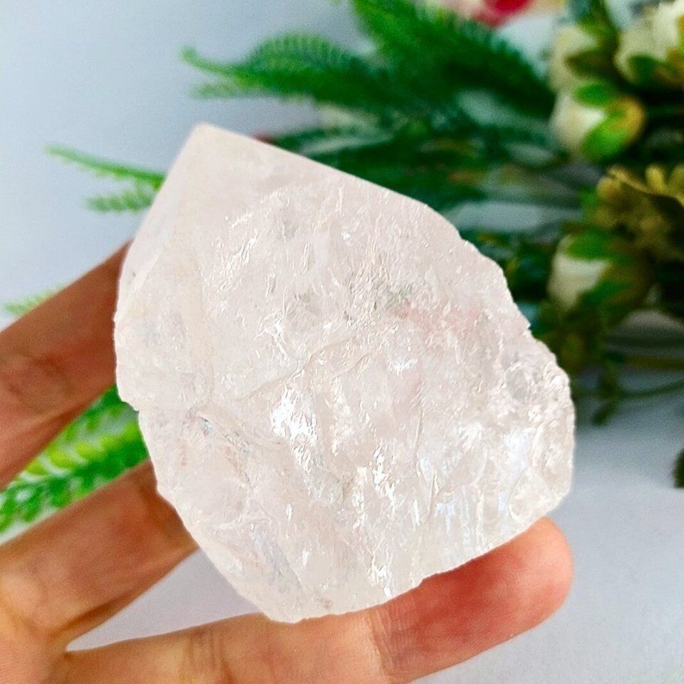 Kristal Kuvars Doğal Taş Kütle - MNR1056