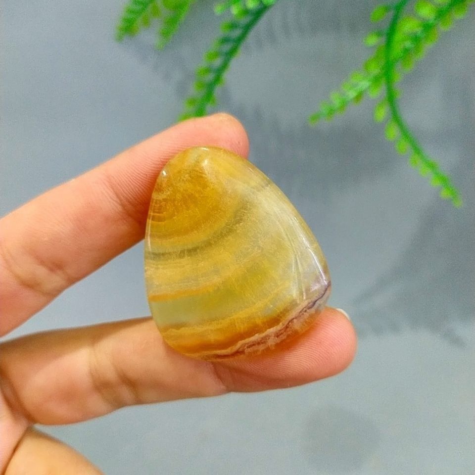 Florit Taşı Kabaşon kab37